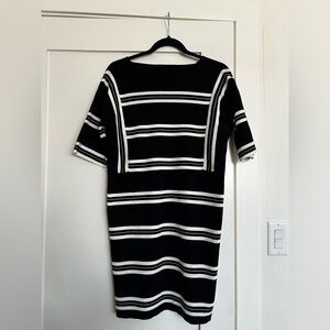 COS striped dress